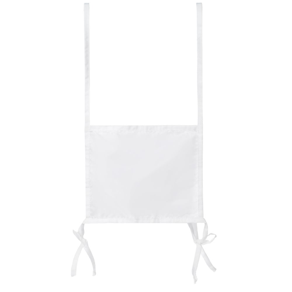 Стартовый номер под сублимацию Racing Point, белый с логотипом  | Print Logo