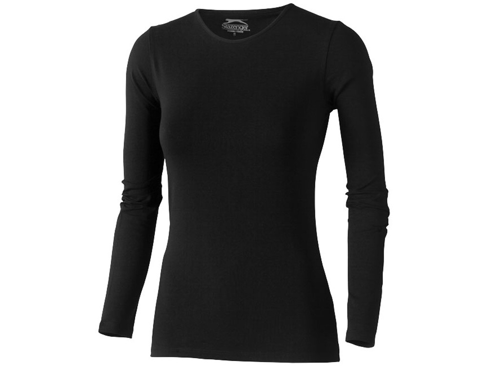 Футболка Curve женская с длинным рукавом с логотипом Slazenger | Print Logo