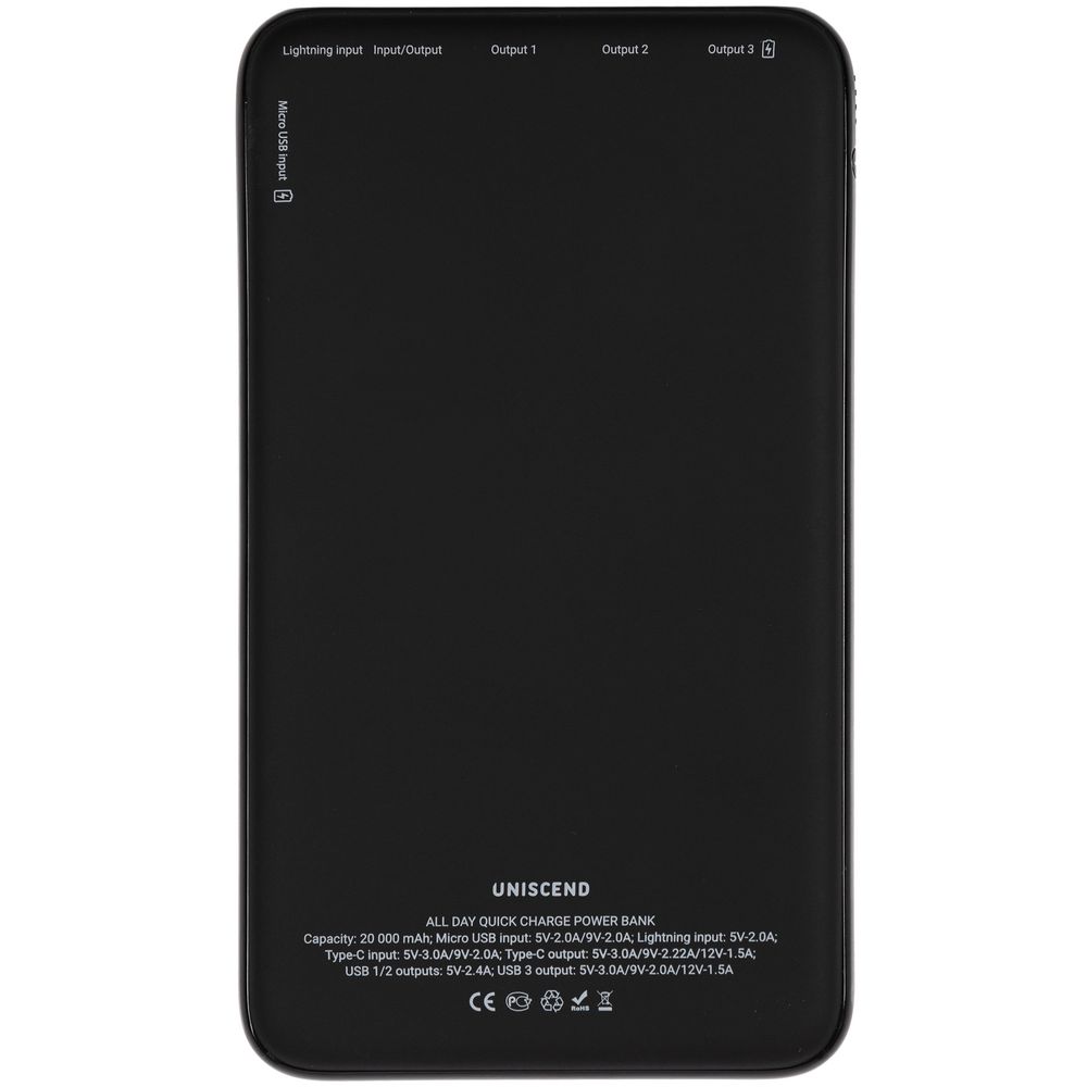 Аккумулятор All Day Compact PD 20000 мAч фото на сайте Print Logo.