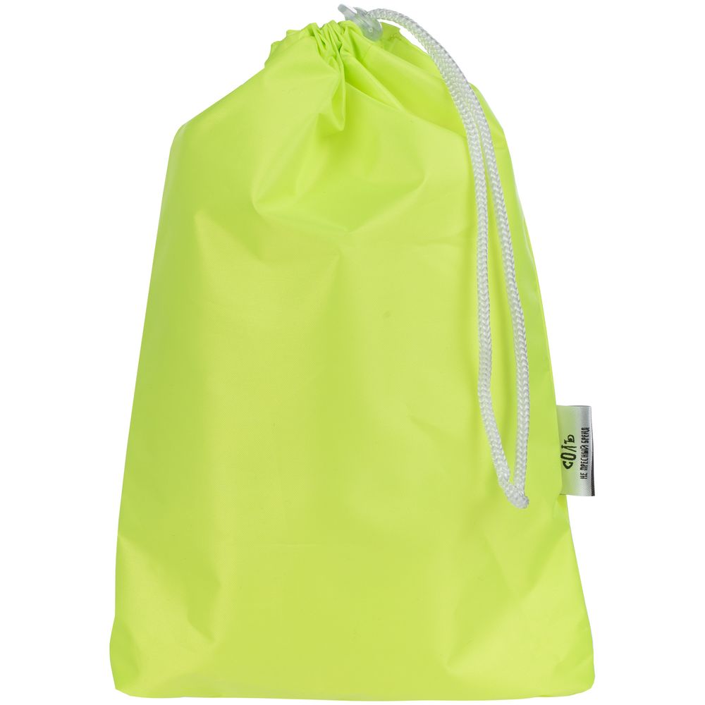 Дождевик Rainman Zip с биркой Соль, неоново-желтый фото на сайте Print Logо.