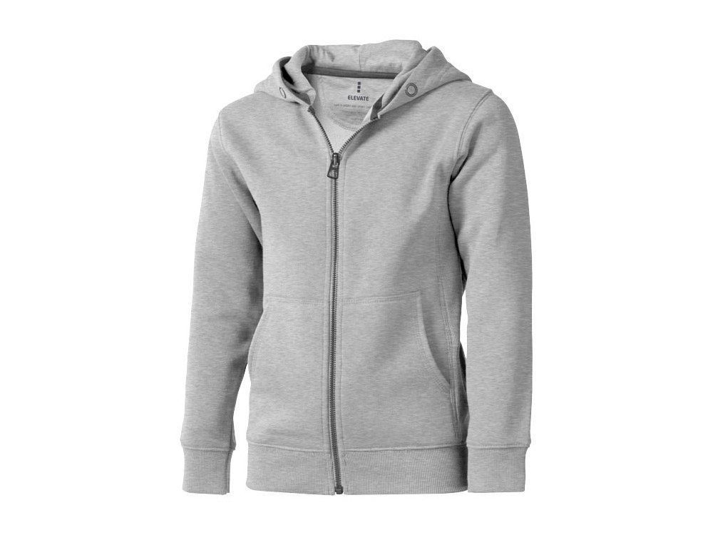 Толстовка Arora детская с капюшоном с логотипом Elevate | Print Logo
