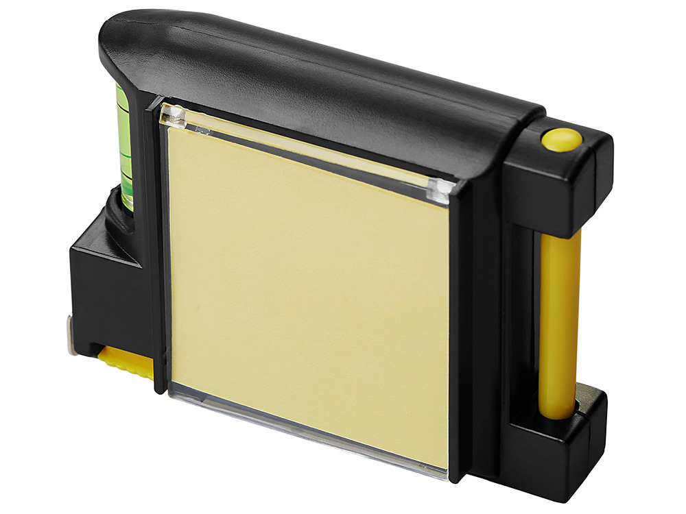 Рулетка на 2 м с уровнем и блоком для записей Nerd