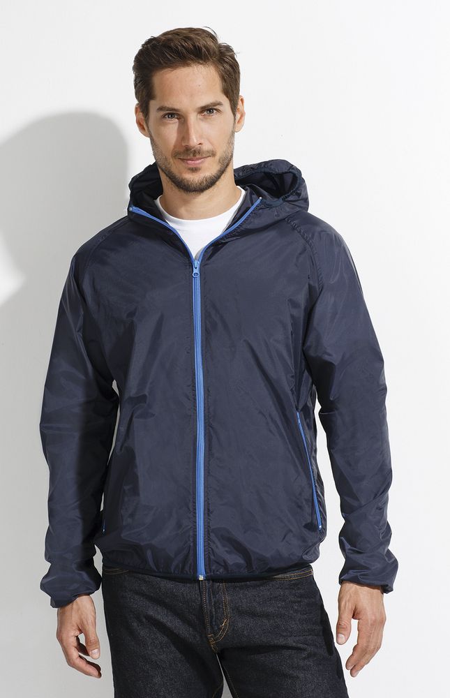 Ветровка Shore темно-синяя, размер XS