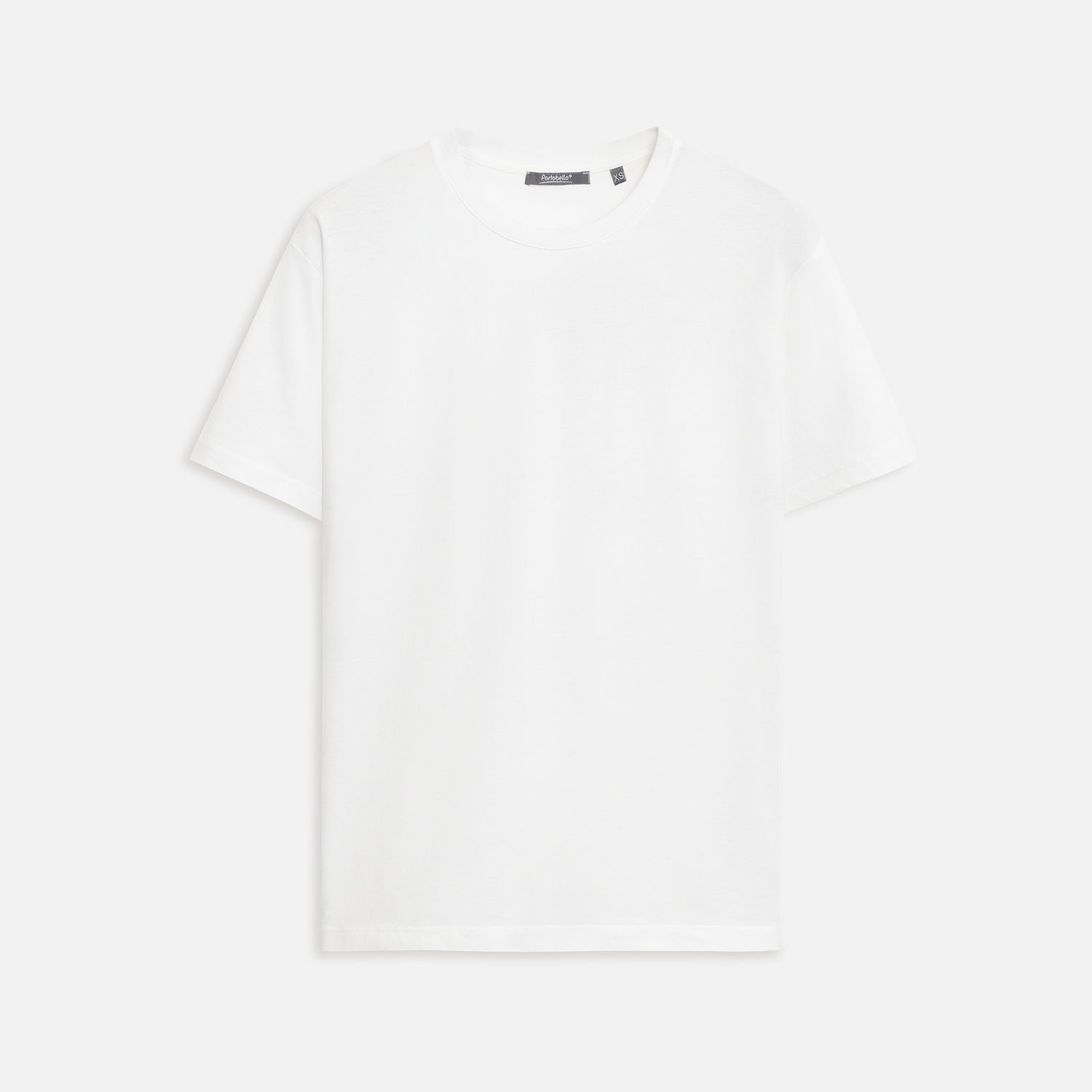 Футболка унисекс KRIS, 150 гр., белая (теплого оттенка), размер XS