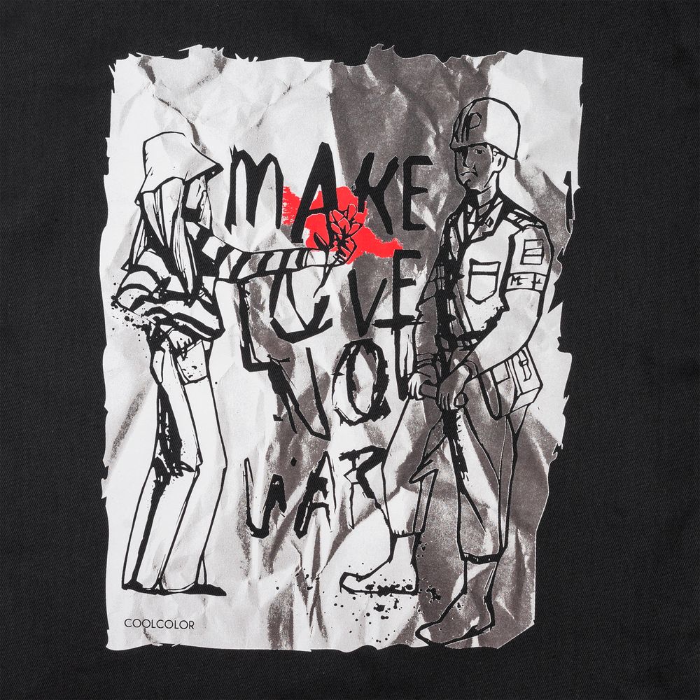 Холщовая сумка Make Love