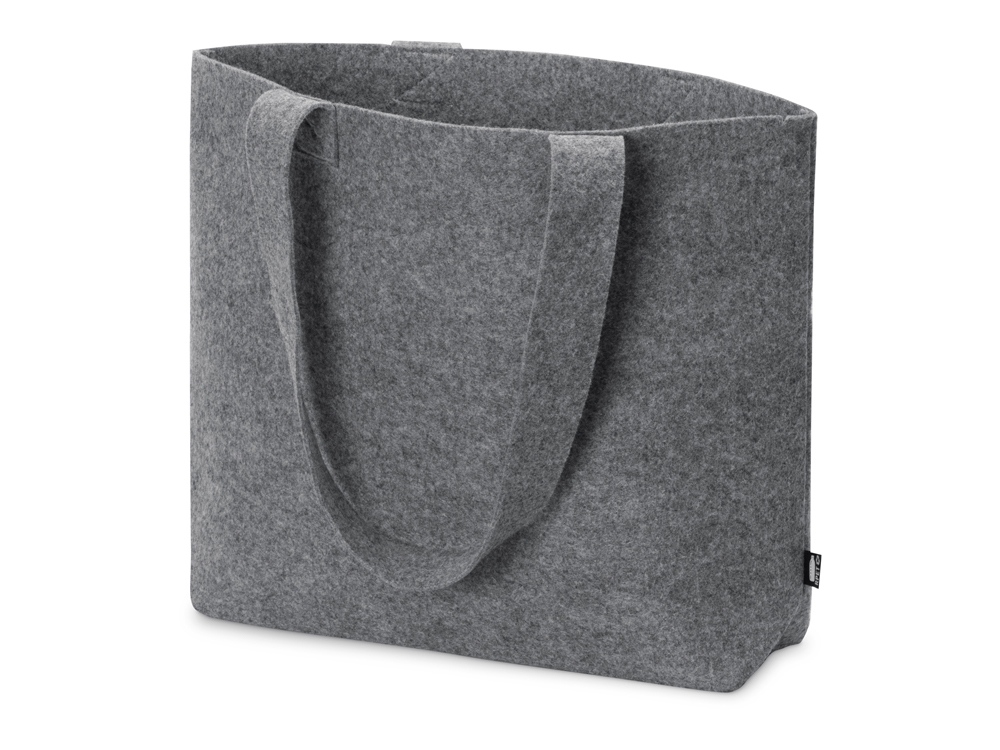 Сумка-шоппер Stratum фетровая горизонтальная с логотипом  | Print Logo