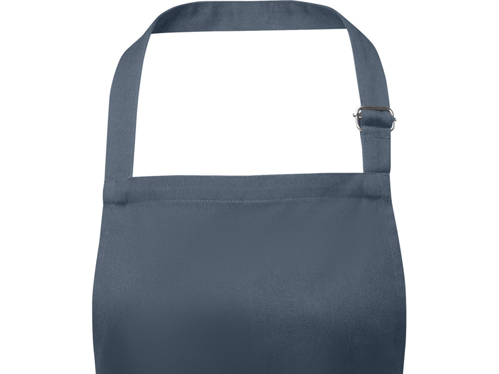 Фартук Andrea плотностью 240 г/м² с регулируемой завязкой на шее - Hale Blue