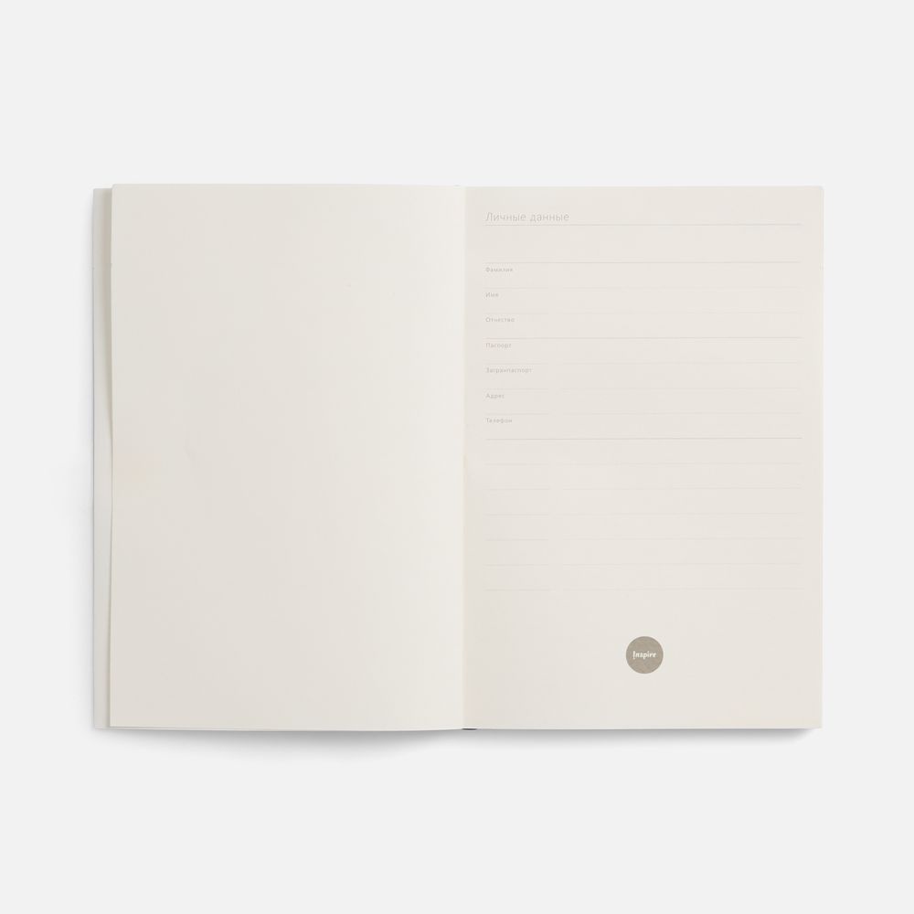 Ежедневник Flat Light, недатированный