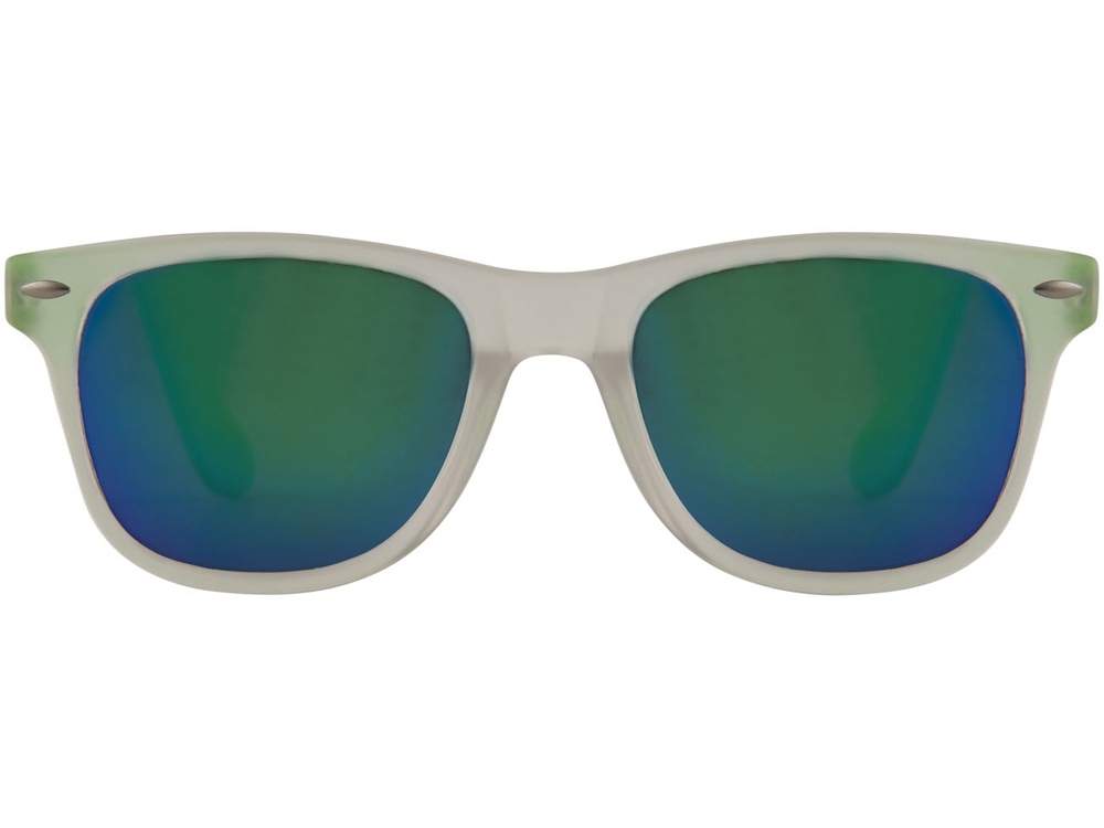 Солнцезащитные очки Sun Ray - зеркальные, лайм