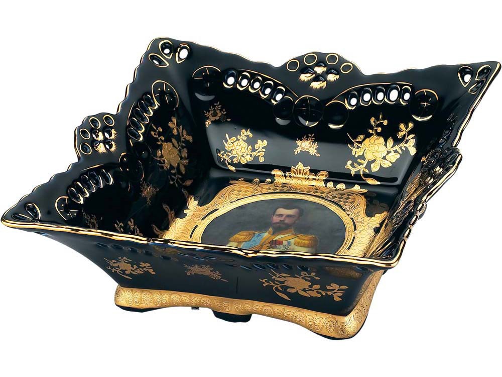 Ваза для сладостей Императорская коллекция с логотипом  | Print Logo