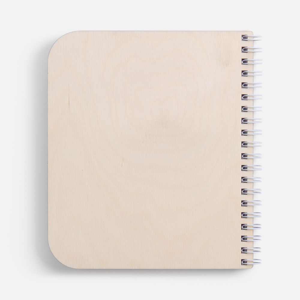 Блокнот на пружине Woodpad на заказ