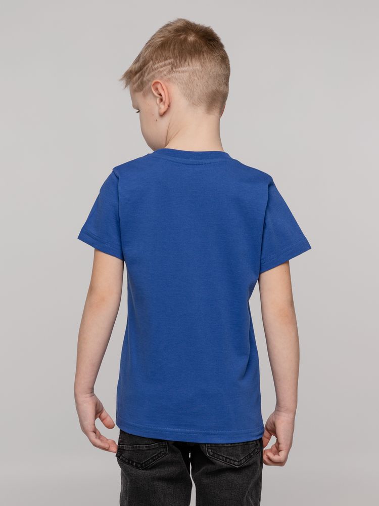 Футболка детская T-Bolka Kids, ярко-синяя, 8 лет