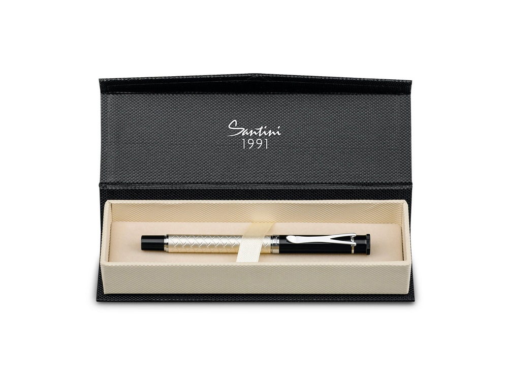 OTTO ROLLER. Металлическая ручка роллер, шампань