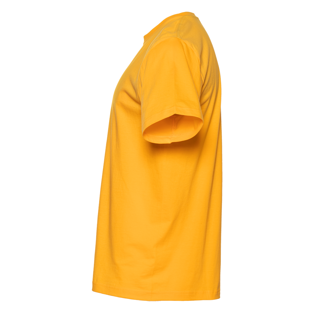 Футболка унисекс без бокового шва STAN хлопок 160, 02, Жёлтый,  (12/1)  (48/M)