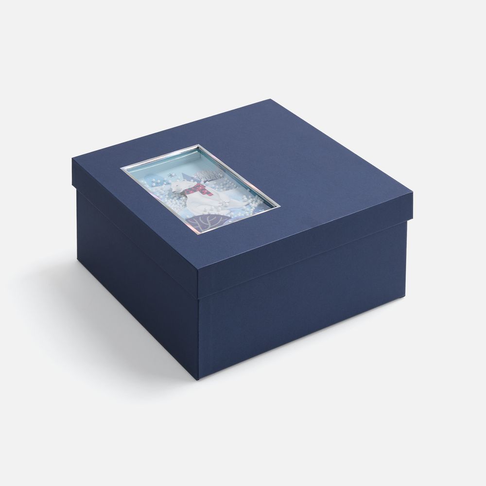 Коробка The Blue Bear с логотипом  | Print Logo