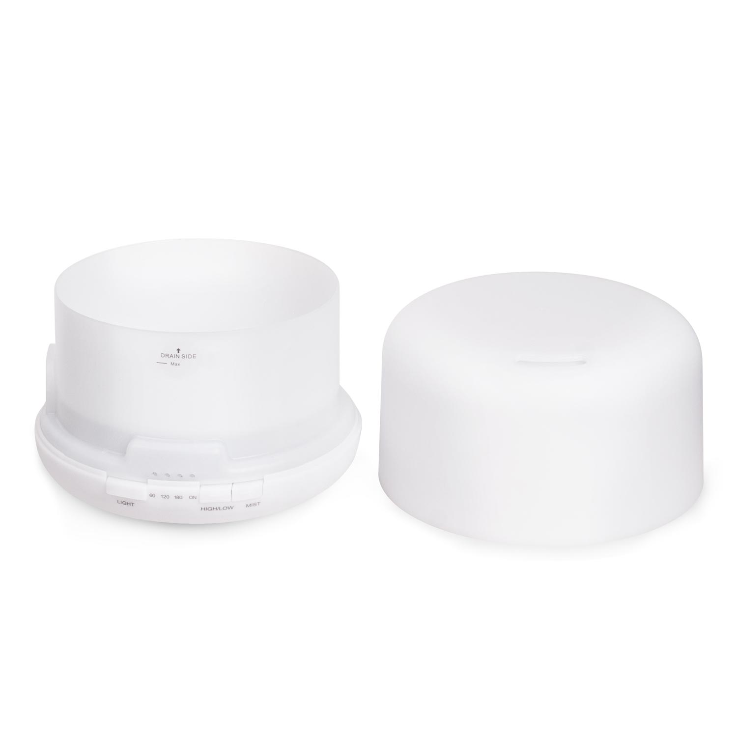 Увлажнитель-ароматизатор воздуха с подсветкой Aero, белый фото на сайте Print Logo.