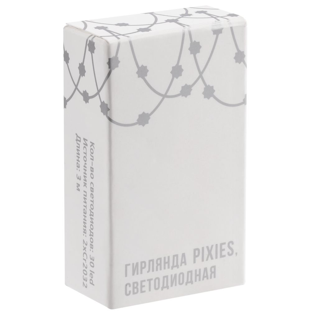 Гирлянда Pixies — пример нанесения логотипа () | Print Logo