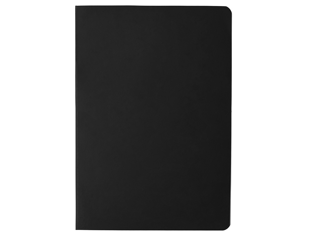 Блокнот в гибкой обложке A5 Виспи 2.0 в клетку, черный