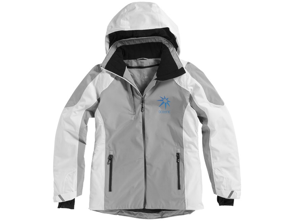 Куртка Ozark женская, серый/белый