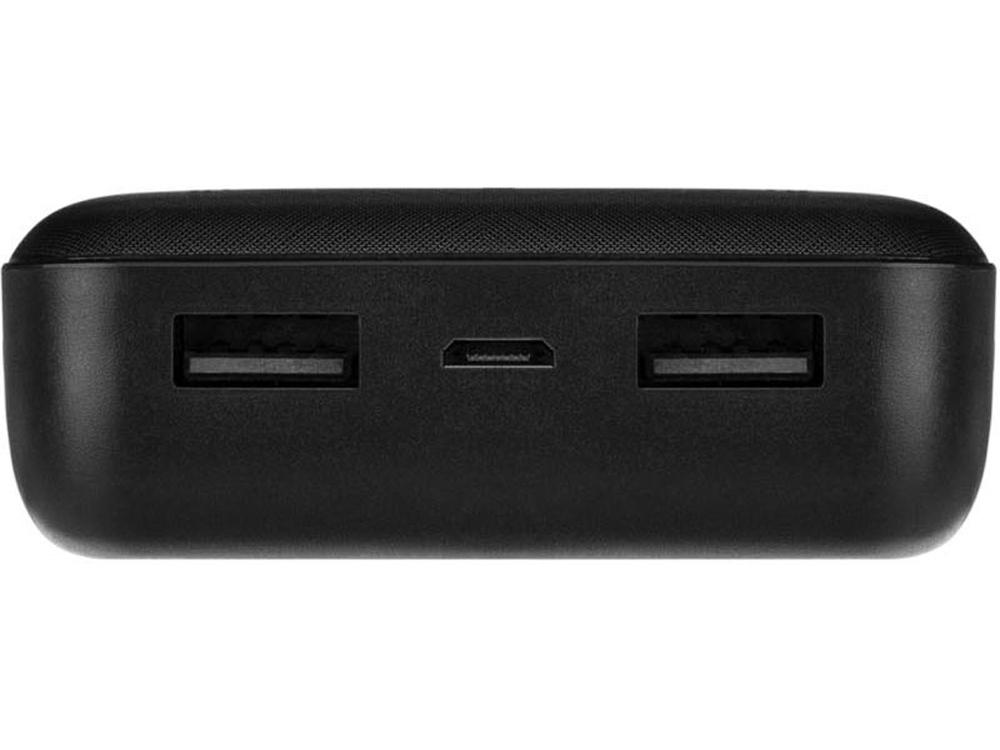 Внешний аккумулятор Kubic PB20Z Black, 20 000 мАч, Soft-touch, черный