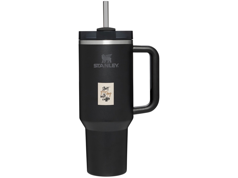 Stanley Quencher H2.0 термокружка 1200 мл - сплошной черный