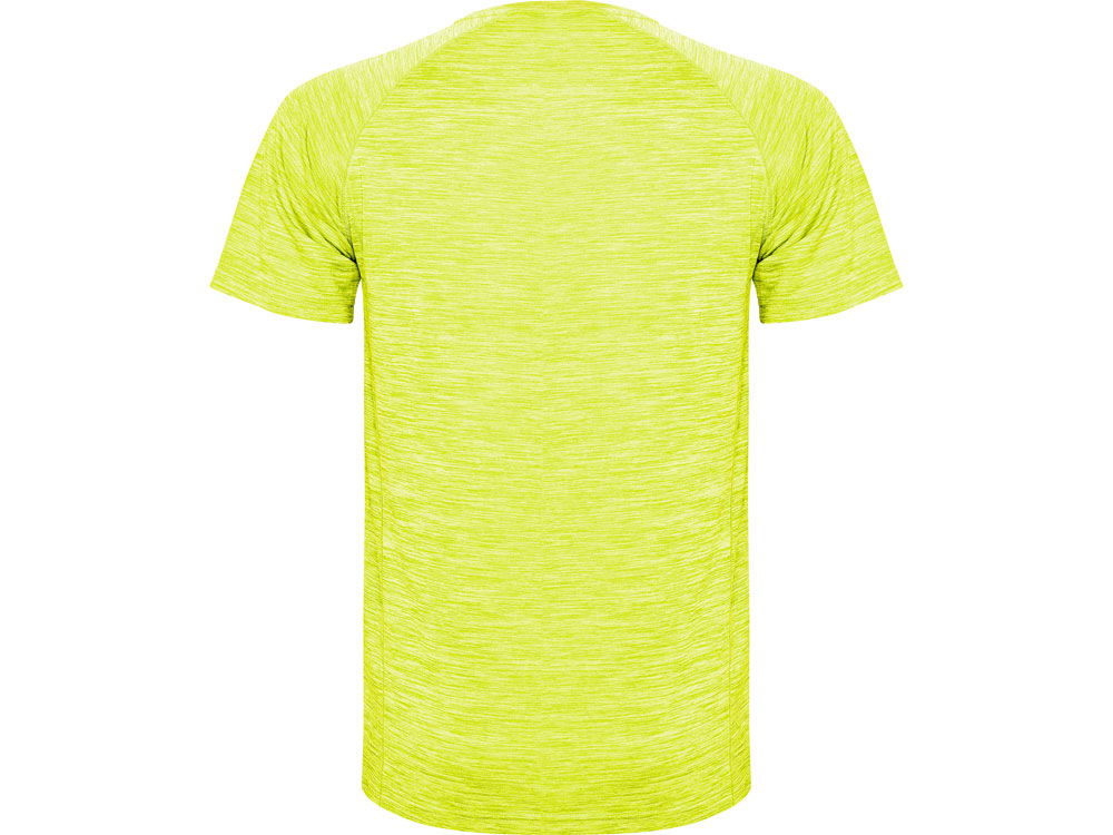 Спортивная футболка Austin детская, меланжевый неоновый желтый