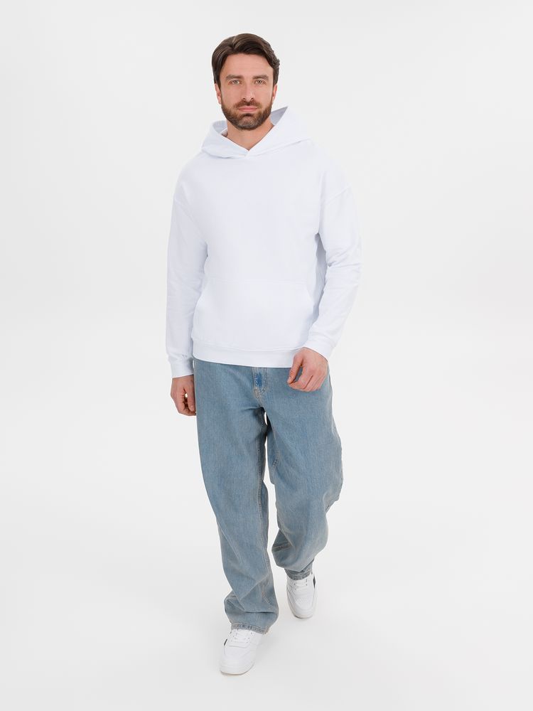 Худи оверсайз унисекс Outshine, белое, размер M/L