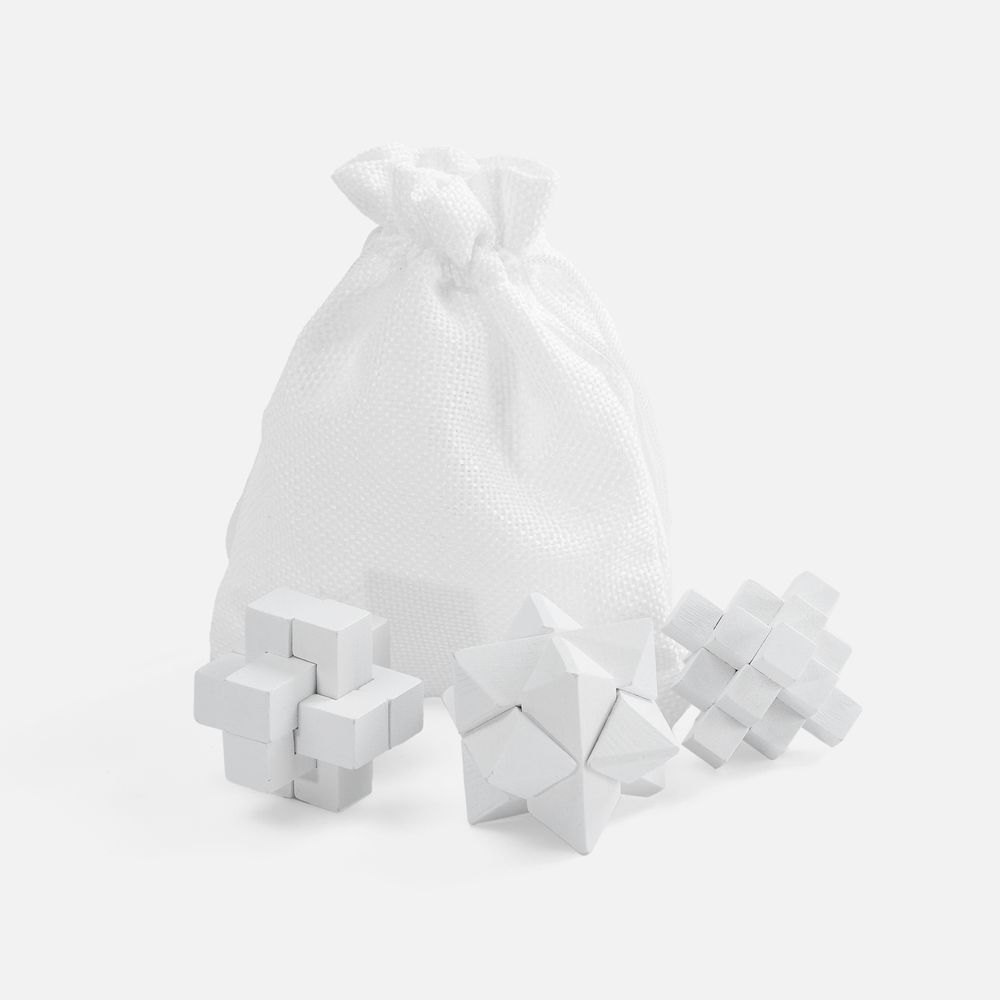 Набор из 3 головоломок Tickler Arcade с логотипом  | Print Logo