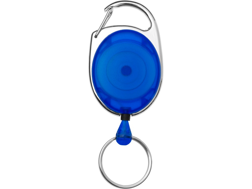 Брелок с ретрактором Demos, синий