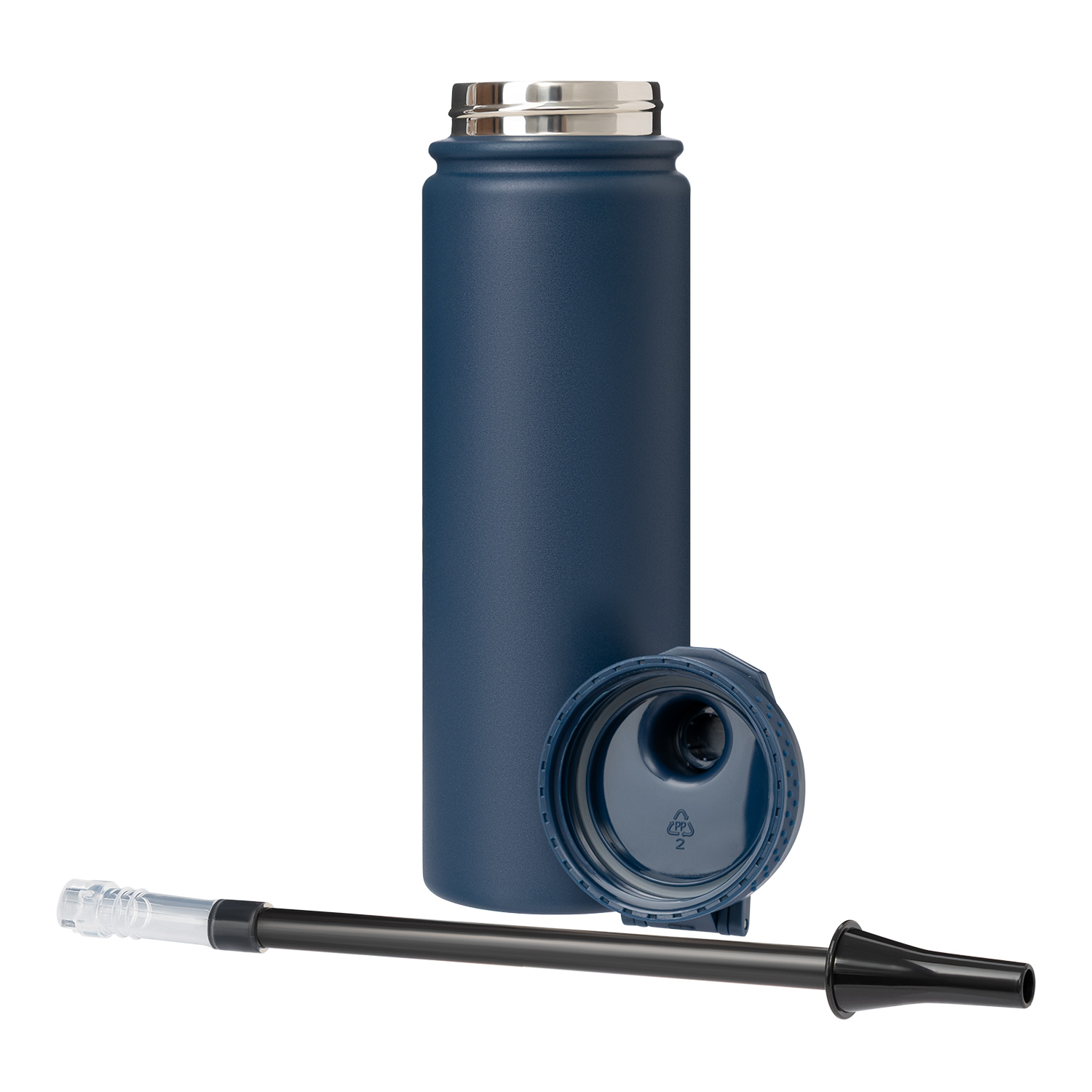 Термобутылка вакуумная герметичная Савона (Savona), синяя