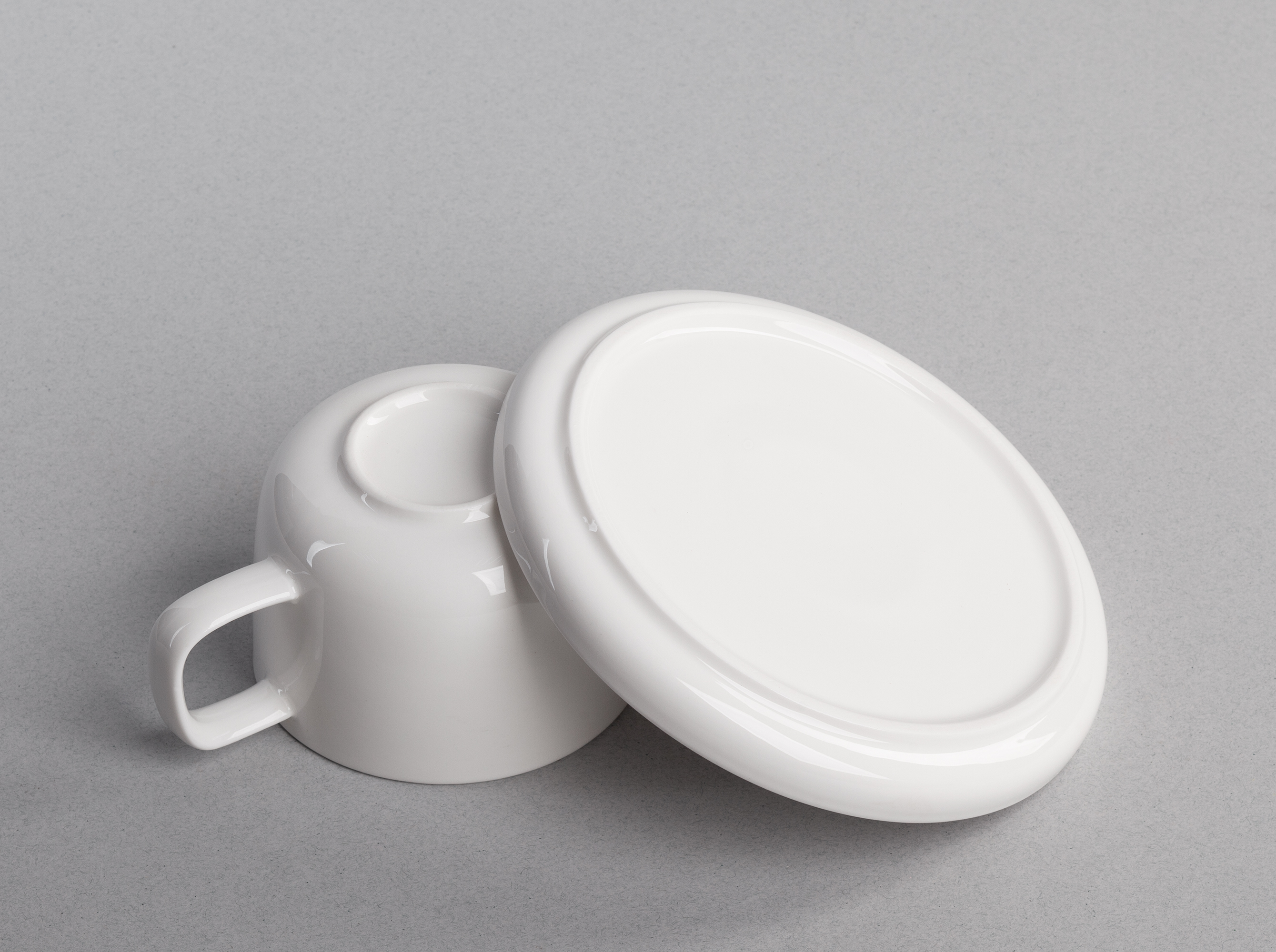 Чайная пара "Гармония", белый