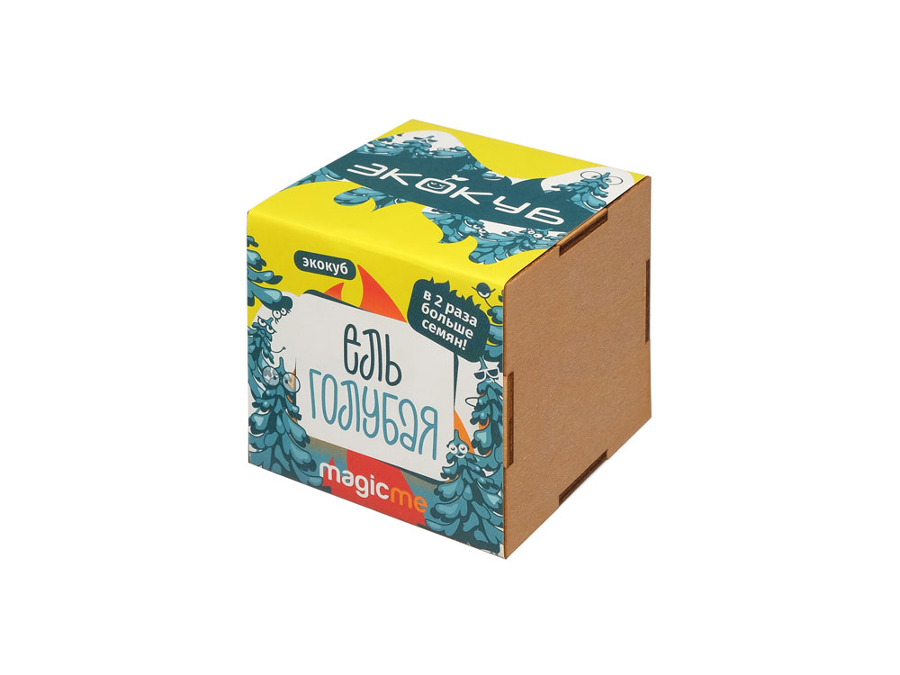 Набор для выращивания Ель Голубая с логотипом  | Print Logo