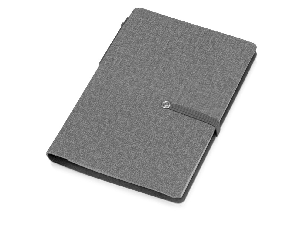 Блокнот А6 Write and stick с ручкой и набором стикеров с логотипом  | Print Logo