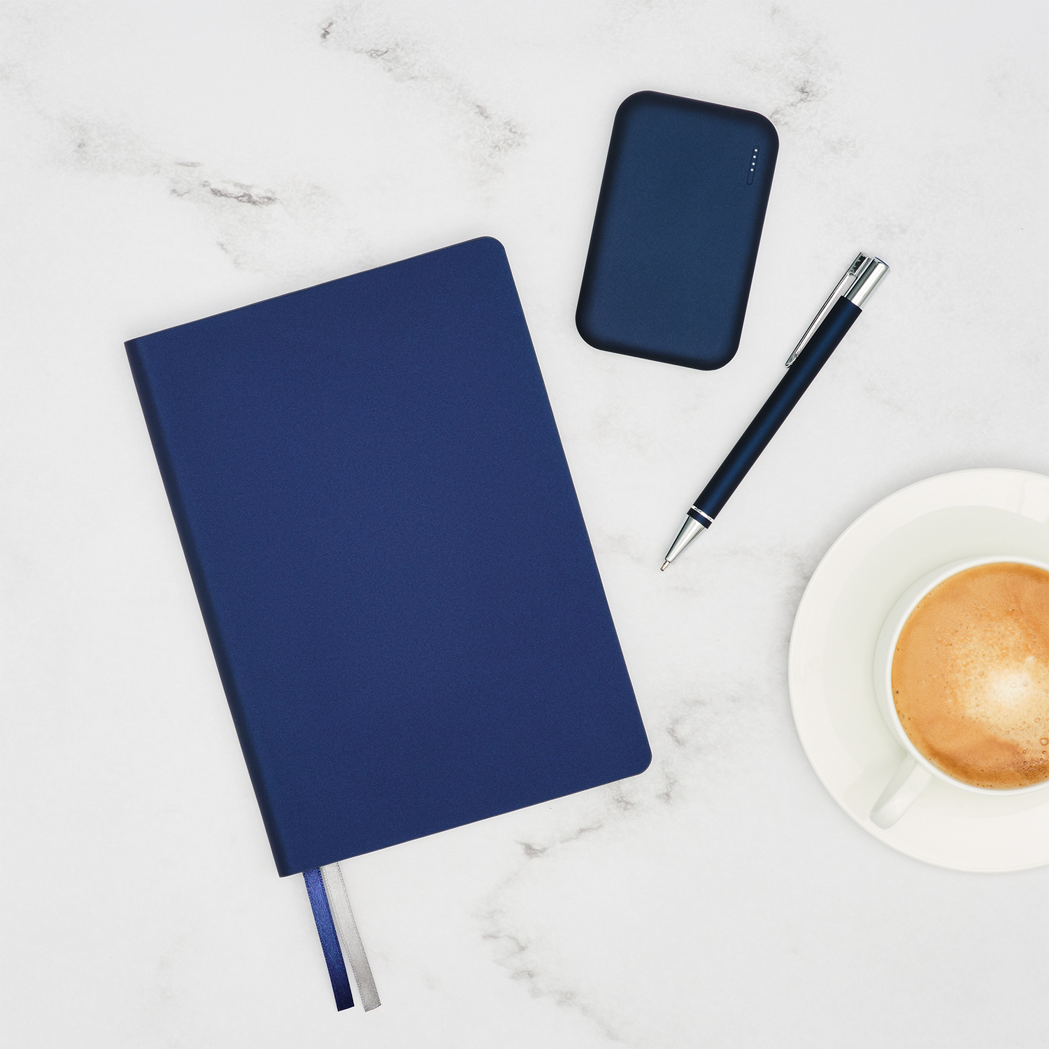 Ежедневник Мун Ривер (Moon River) недатированный, синий