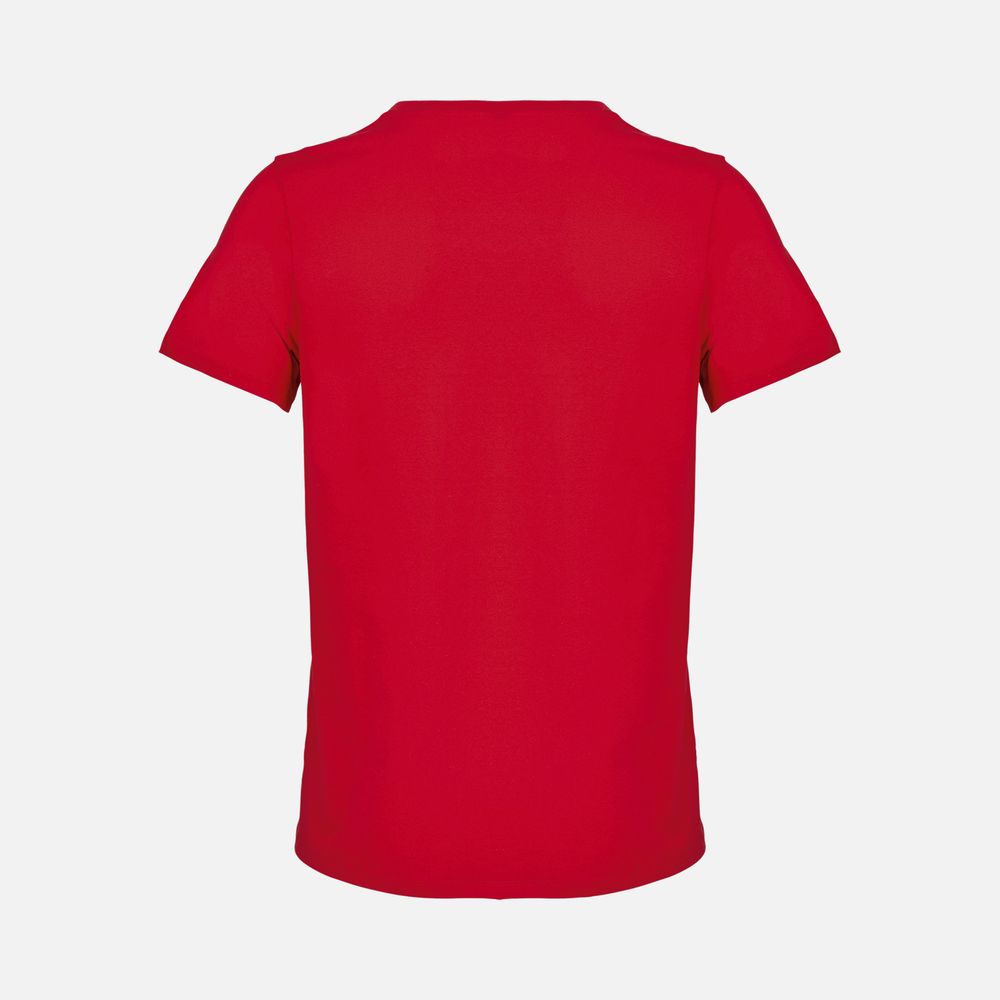 Футболка унисекс Regent с V-образным вырезом, красная, размер 3XL