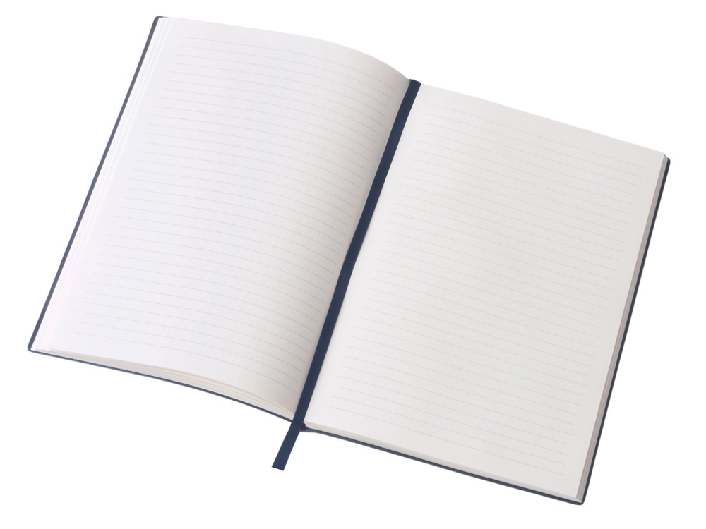 Блокнот А5 Bradbury, гибкая обложка, 80 листов 80 гр/м2 FSC бумага, темно-синий