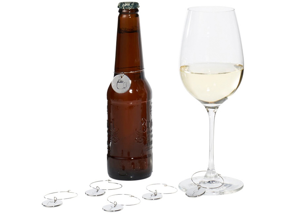 Украшения для бокалов Marla с логотипом Avenue | Print Logo