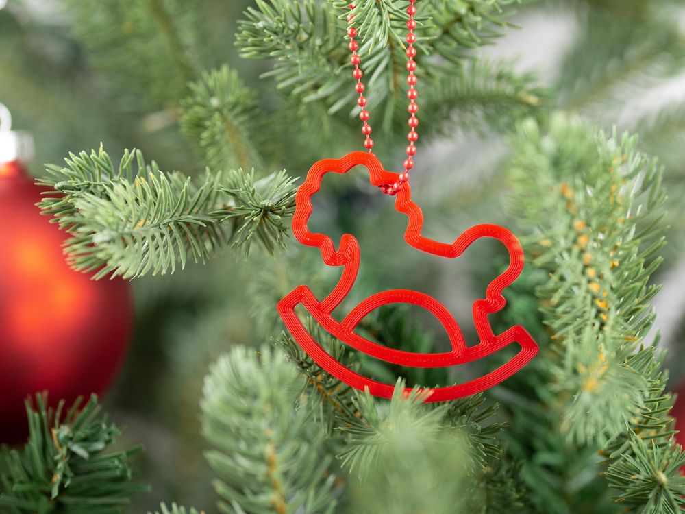 Подвеска «Лошадка с седлом»