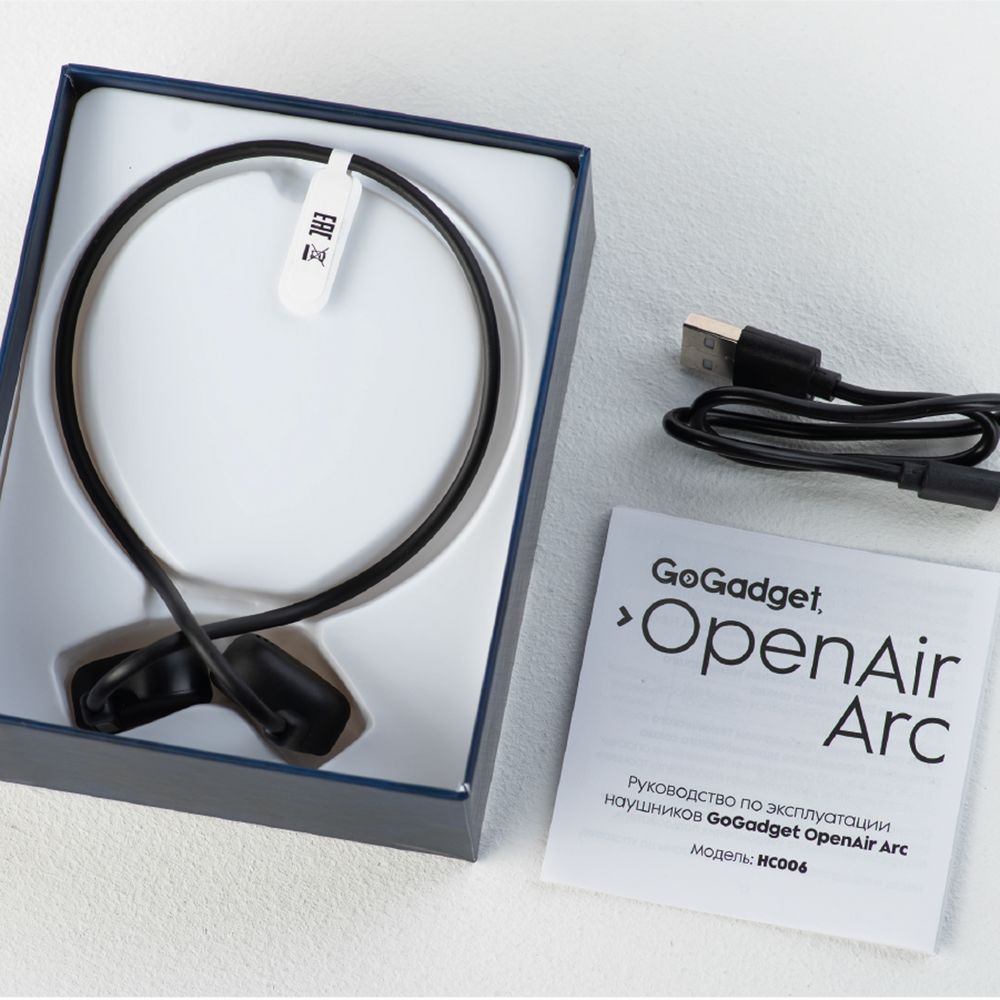 Беспроводные наушники OpenAir Arc фото на сайте Print Logo.