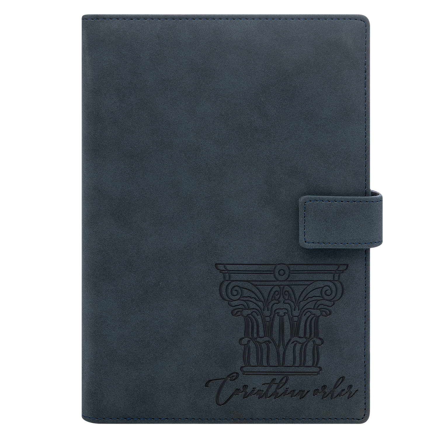 Ежедневник-портфолио Роял (Royal NEO) недатированный в подарочной коробке, черный фото на сайте Print Logo.