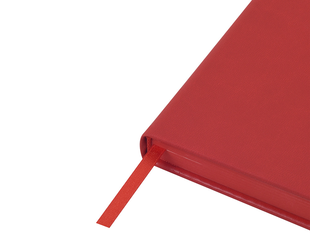 Ежедневник недатированный А6+ Megapolis Color, красный