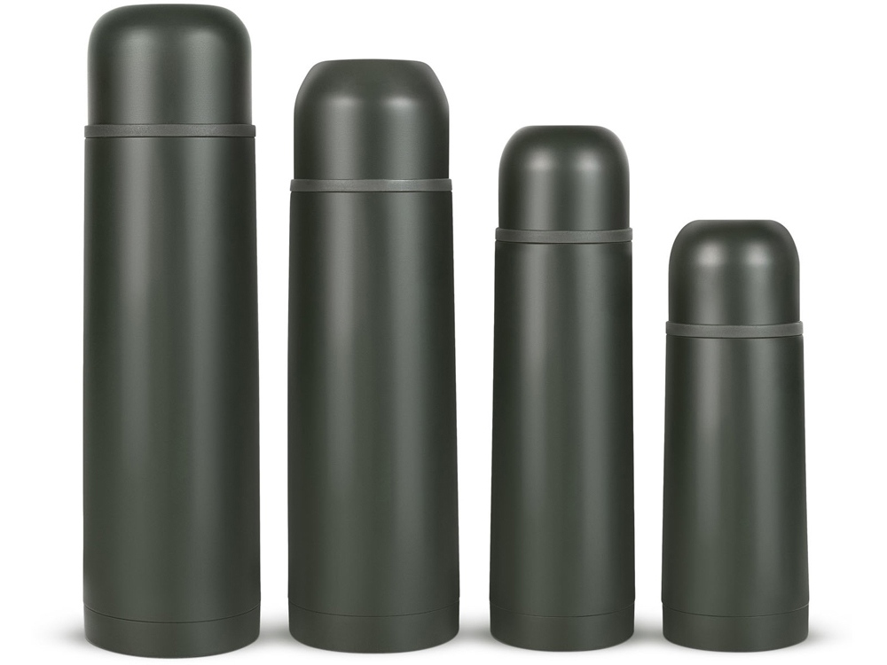 Термос Relaxika 101 (0,75 литра), хаки (без лого)