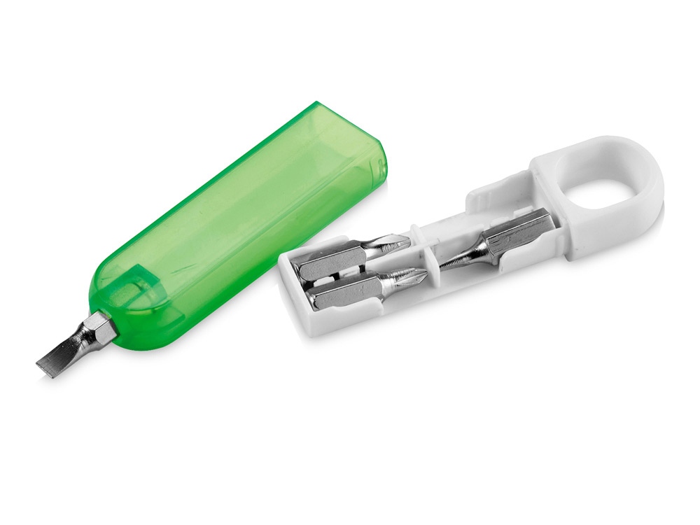 Набор отверток Forza  4 в 1, лайм/белый