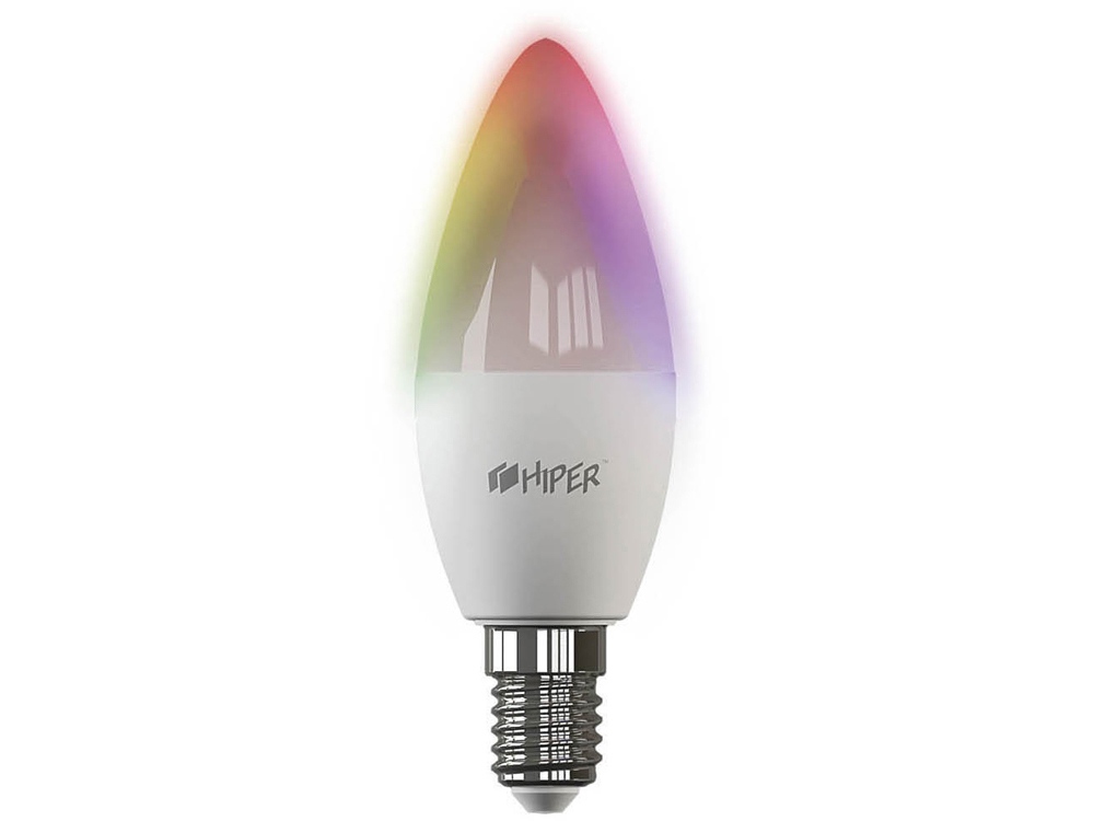 Умная LED лампочка IoT C1 RGB с логотипом HIPER | Print Logo