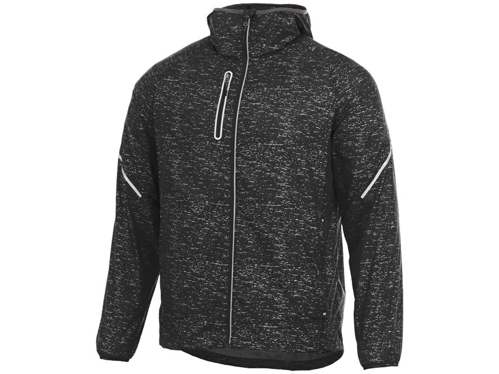 Куртка складная светоотражающая Signal мужская с логотипом Elevate | Print Logo