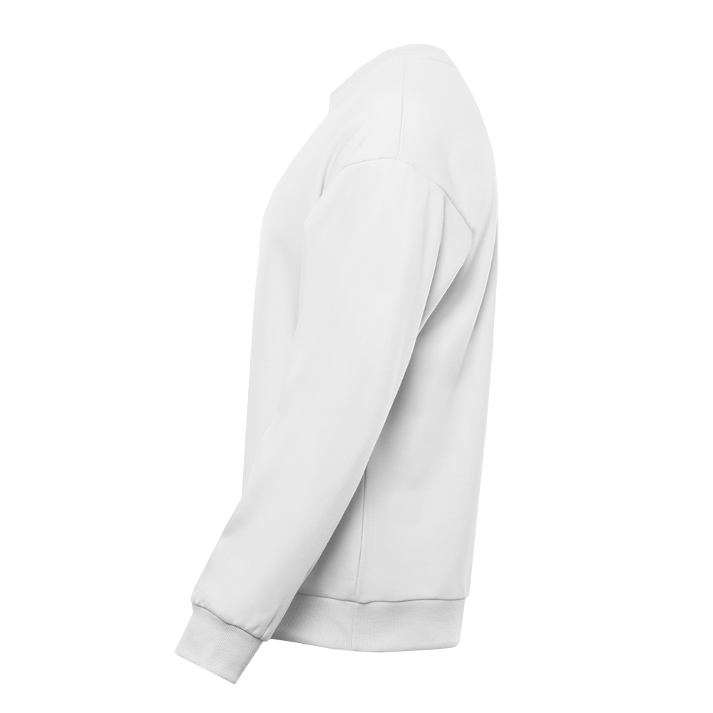 Свитшот унисекс STAN футер без начёса, 350, 96, Белый,  (10/1)  (44/XS)