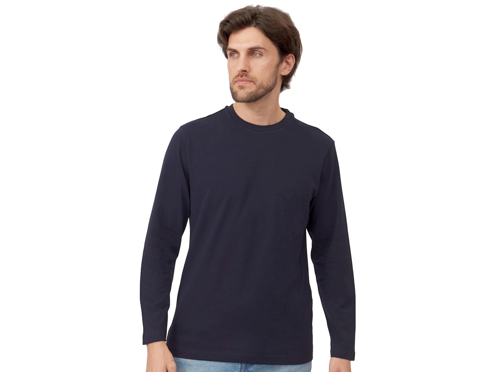 Лонгслив HD Fit мужской с логотипом U Basic | Print Logo