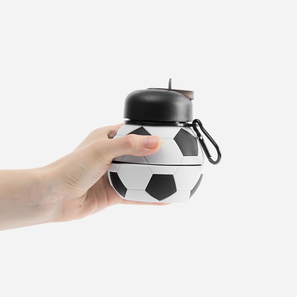 Складная бутылка для воды Basketball Flex фото на сайте Print Logo.