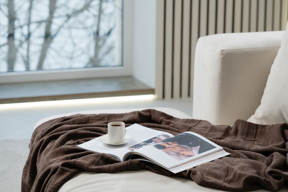 Плед Pleat фото на сайте Print Logo.