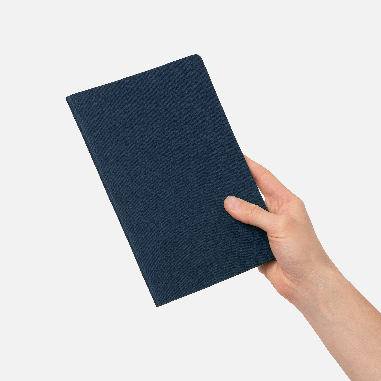 Блокнот Корса слим (Corsa slim), синий